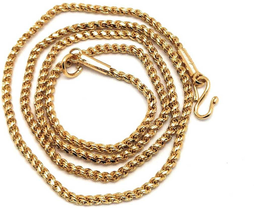 Flipkart gold plated chains store