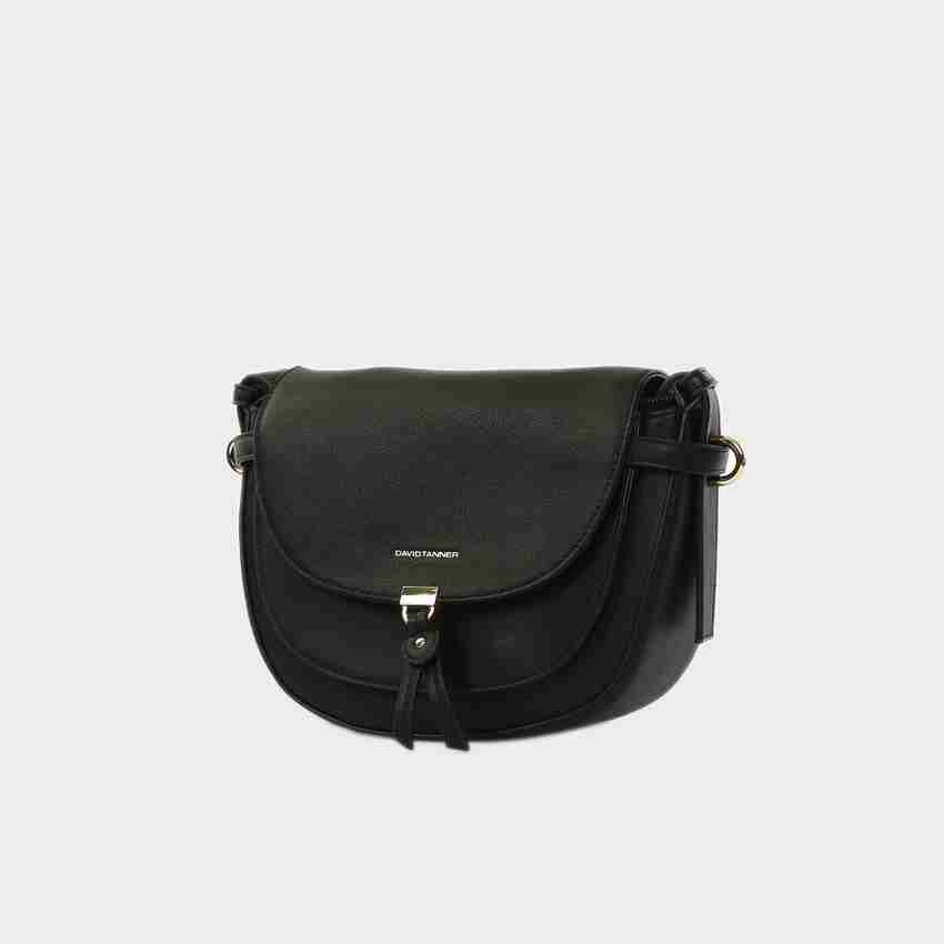 David Tanner Black Sling Bag Sling Bag For Women Black Black