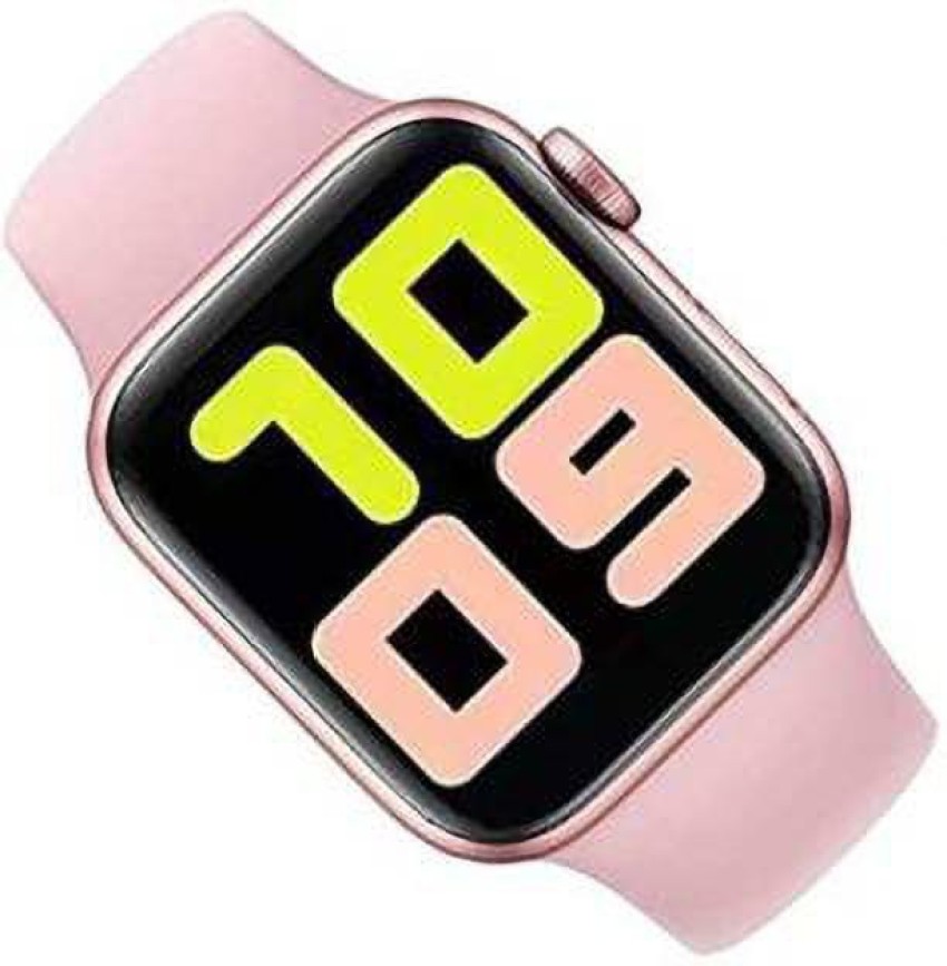 OMATO T55 pink Rose Gold Smartwatch Price in India Buy OMATO T55