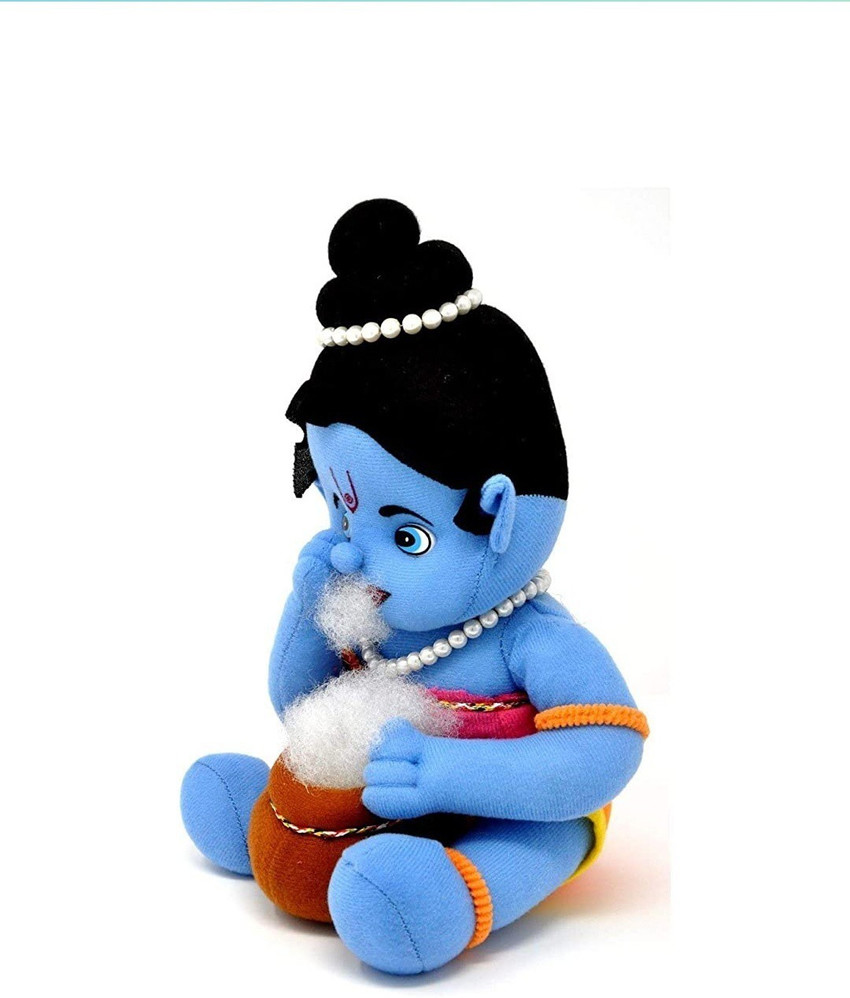 Galaxy Corporation Lord Krishna ji Teddy Bear Blue Decorated in 40