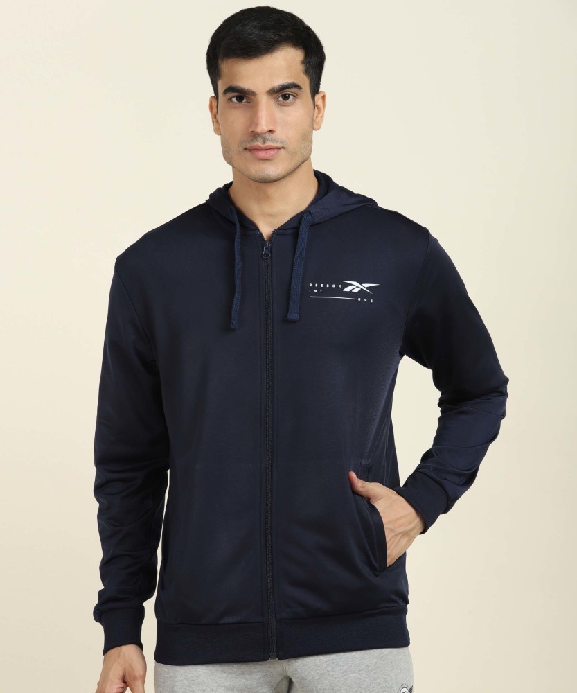 Reebok full sleeve solid men sweatshirt online