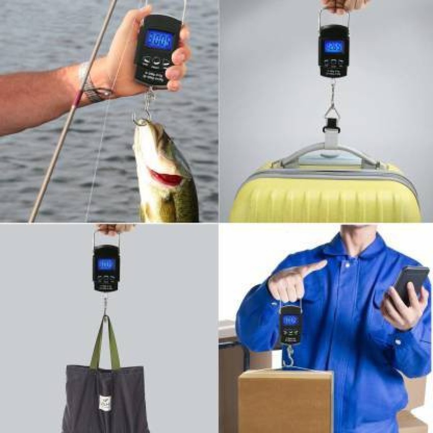 Tenant Fishing Scale, Hanging Scale, LCD Screen 110lb/50kg Portable  Electronic Digital Postal Hook Luggage Shopping Spring Scale Weighing Scale  Price in India - Buy Tenant Fishing Scale, Hanging Scale, LCD Screen  110lb/50kg