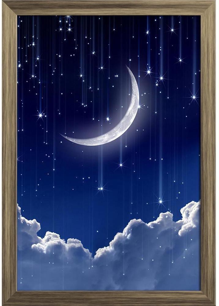 HD landscape night moon stars wallpapers | Peakpx