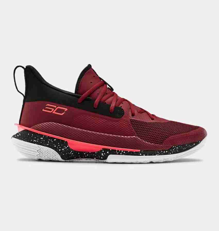 Under armour maroon basketball sales shoes