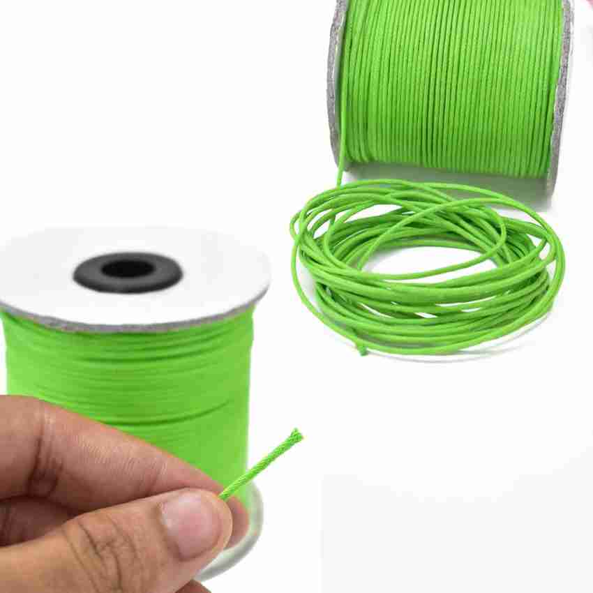 Crafto Cotton Wax Thread Cord for Jewellery and Craft Making