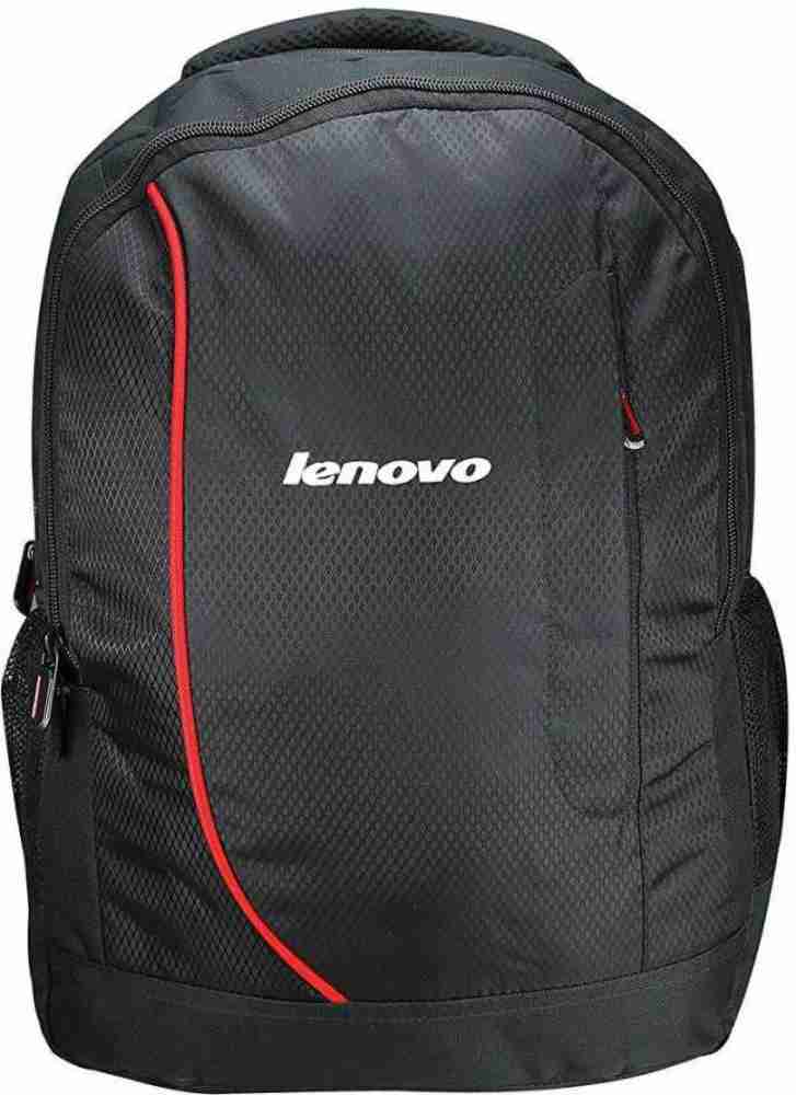 Lenovo laptop bag 15.6 inch backpack black red hotsell