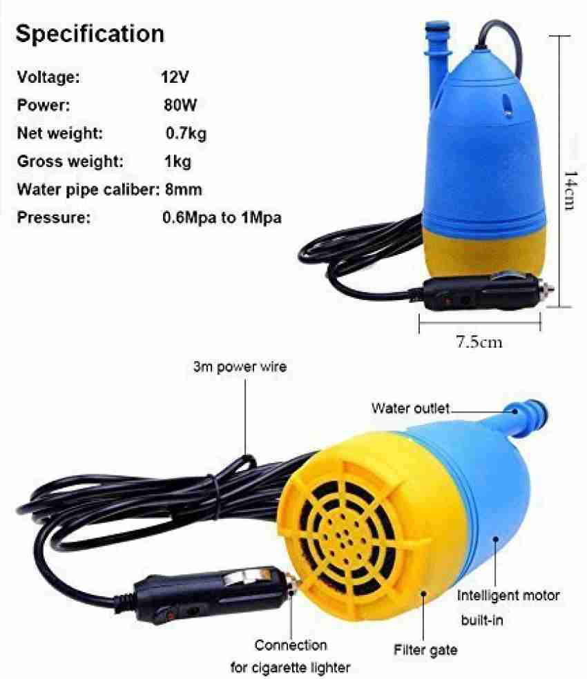 PARTHVI Car Pressure Washer Pump Assembly (Head) Suitable for JPT, StarQ,  Vantro, Btali Pressure Washer