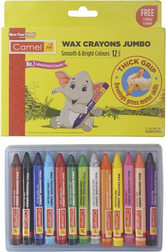 Giotto Bebe Jumbo Wax Crayons