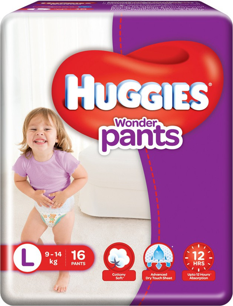 Huggies Wonder Pants Large Size Diapers 16 Count L Buy 16