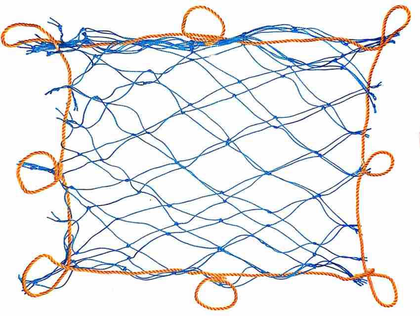 Creeper Net, Climbers Support Net UV Treated with Border - 3M Width Blue, Seed2Plant