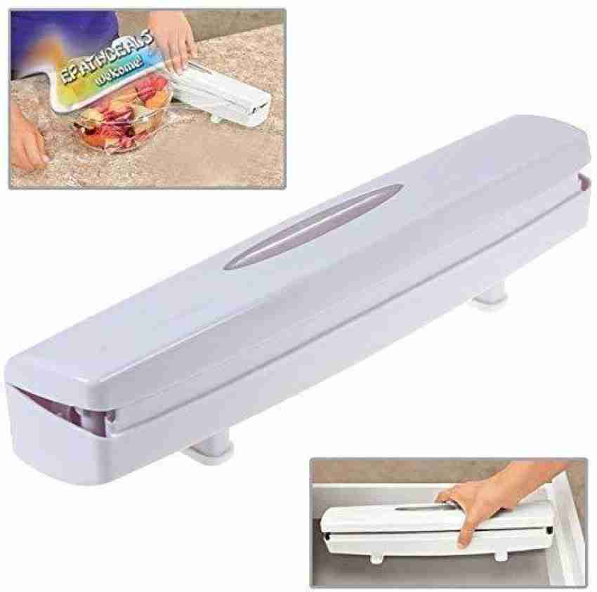 Buy Kunya Aluminium Foil Dispenser Plastic Food Wrap Dispenser Wraptastic Plastic  Cling Wrap for Food Packing Online at Best Prices in India - JioMart.