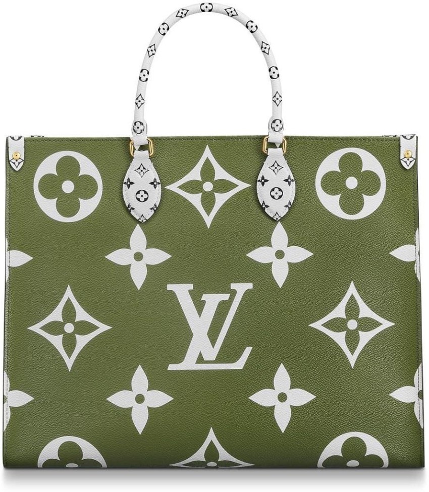 Onthego tote Louis Vuitton Green in Plastic - 36036989