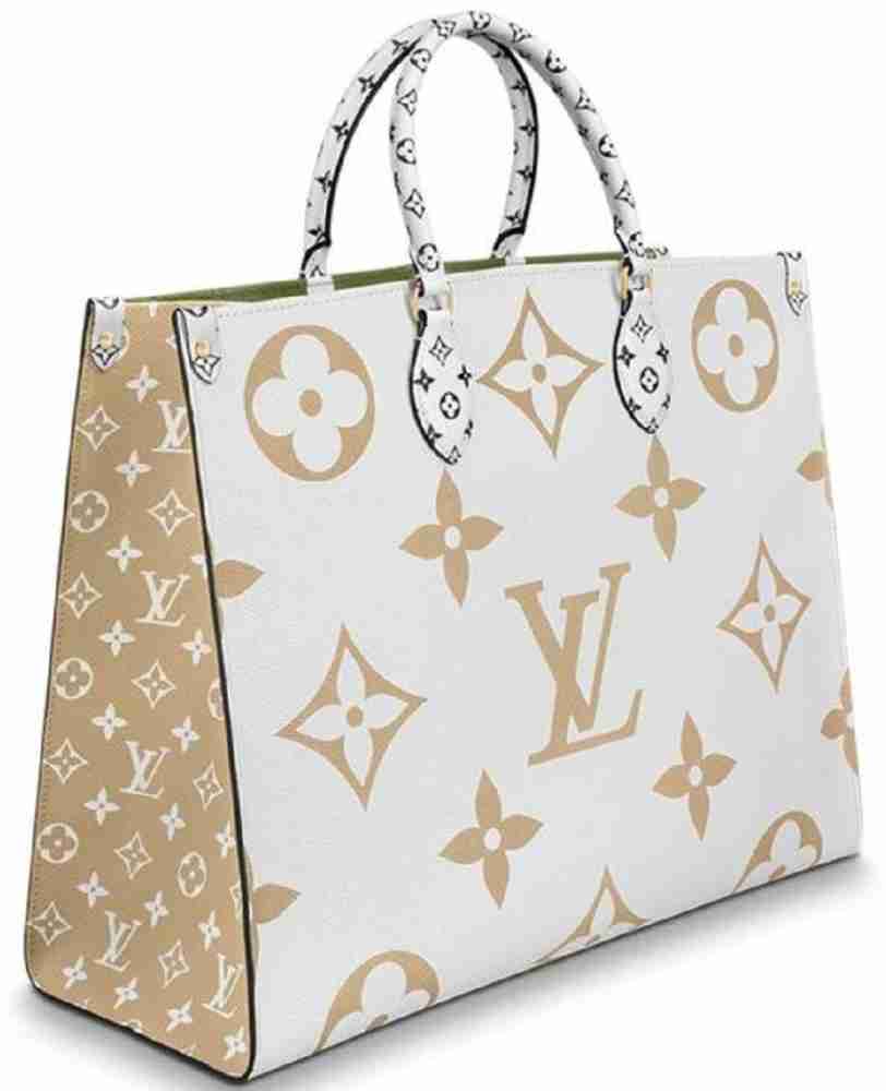 Onthego leather tote Louis Vuitton Green in Leather - 36117893