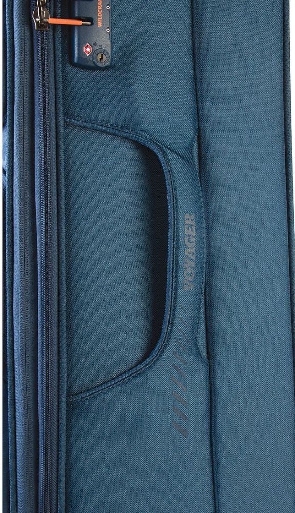 Wildcraft Voyager Blue Trolley Bag For Travelling Size 505 X 35 X 80cm