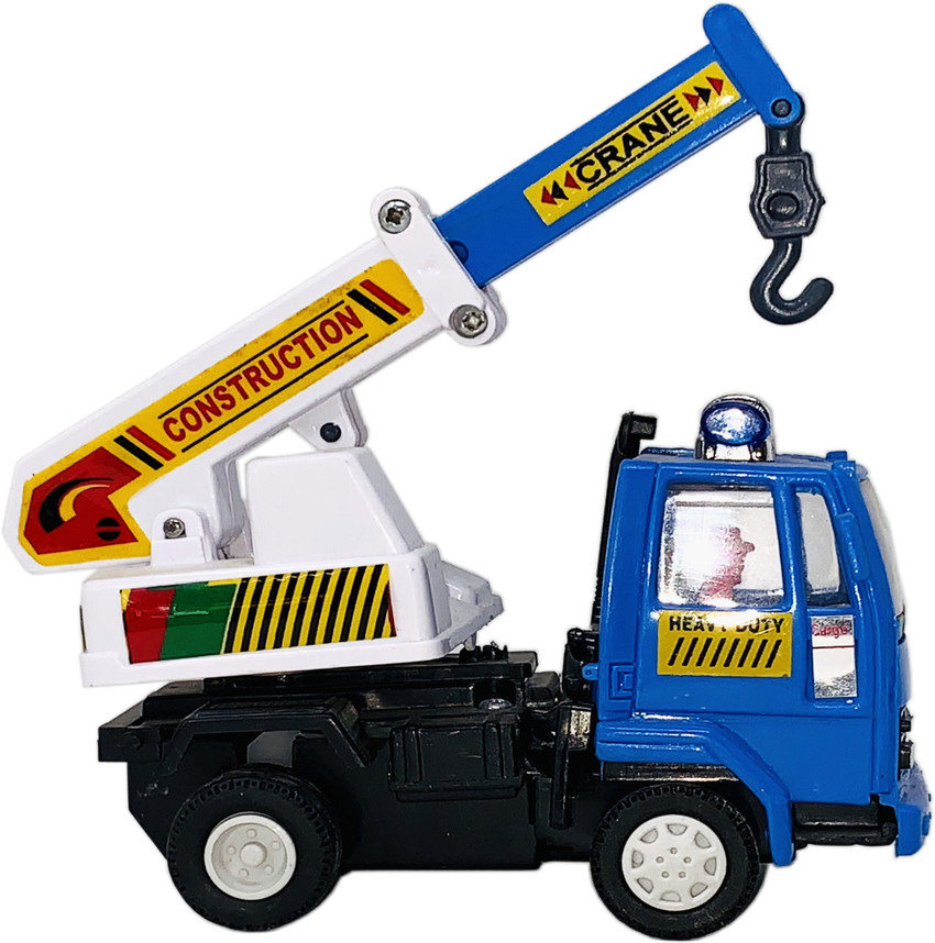 Blue discount toy crane