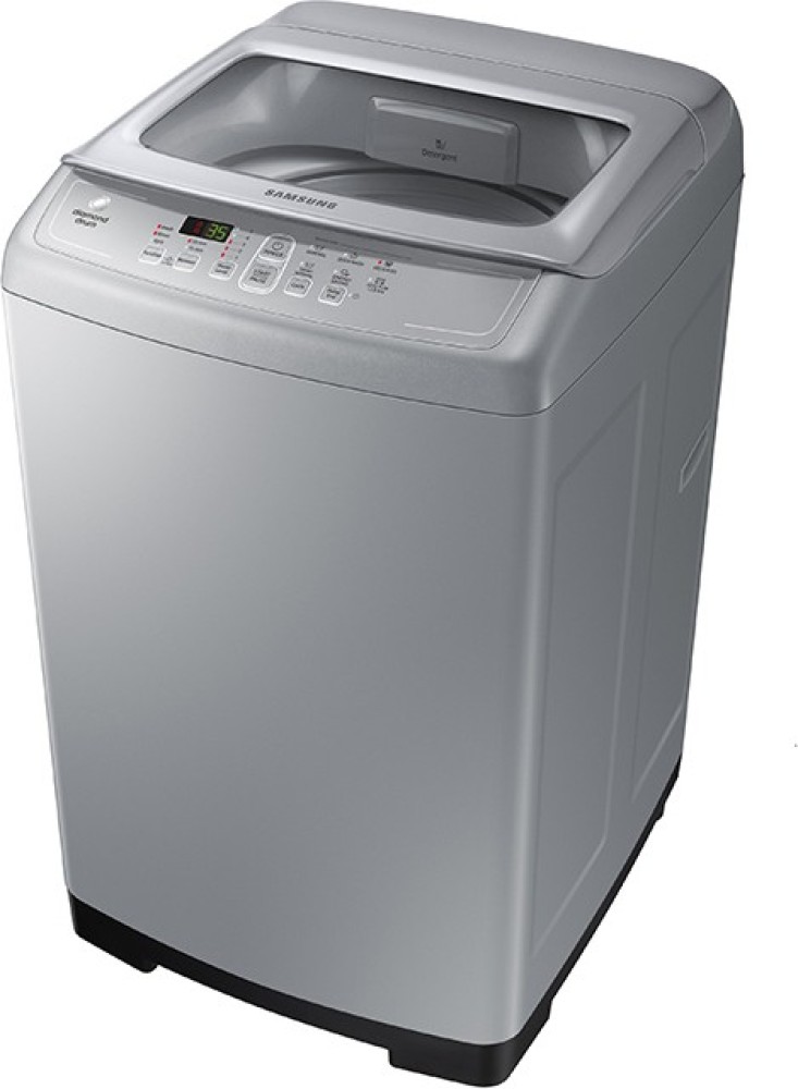 SAMSUNG 6.5 kg Fully Automatic Top Load Washing Machine Silver