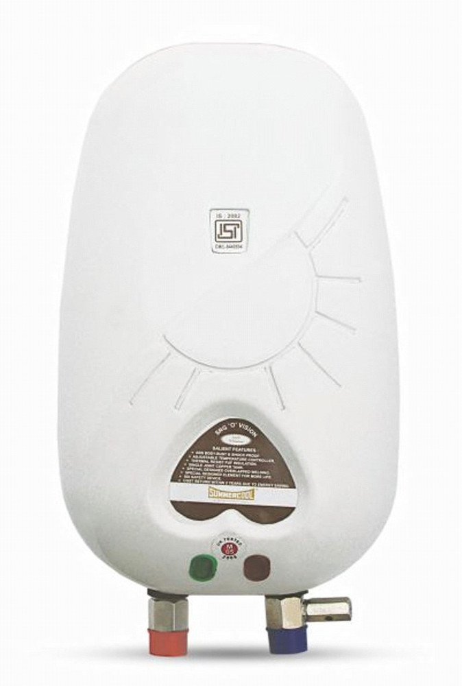 Summercool 1 L Instant Water Geyser (12, Opal White) Price in India - Buy  Summercool 1 L Instant Water Geyser (12, Opal White) online at Flipkart.com