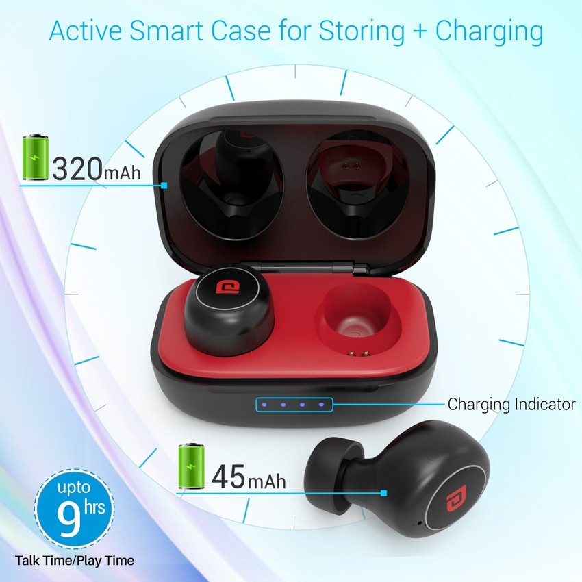 Portronics Harmonics Twins Mini Bluetooth Headset Price in India