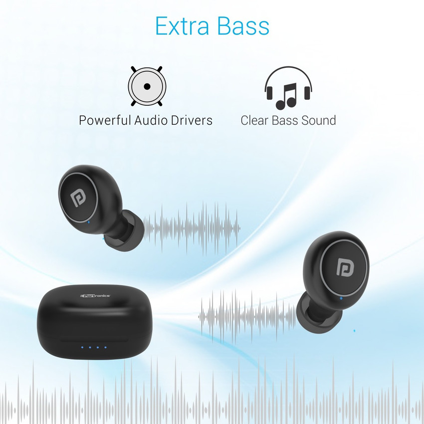 Portronics mini bluetooth best sale earbud
