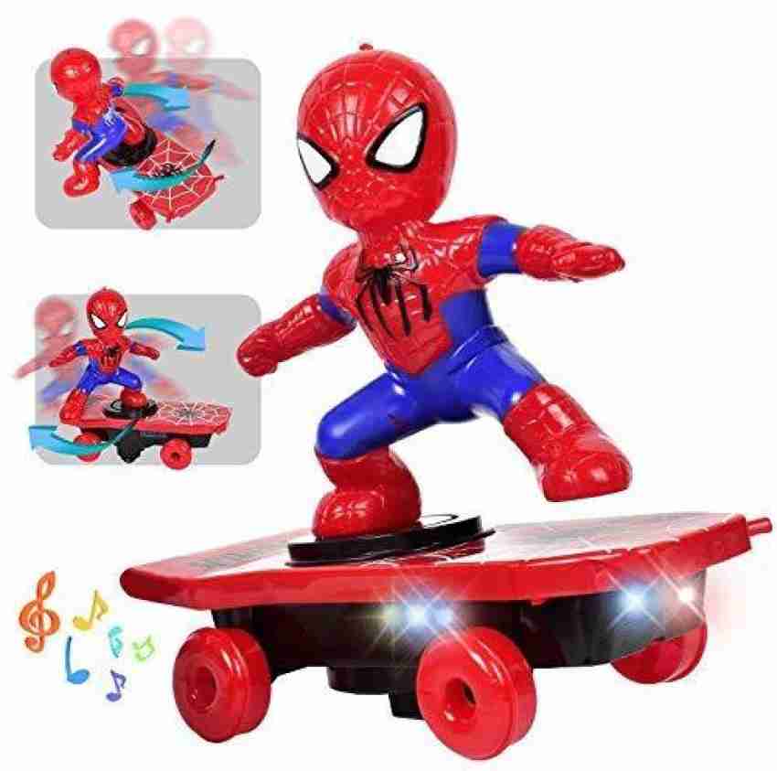Super-héros Spider-Man Balance Voiture Musique Robot avec Flash Light  Électrique 360 Degrés Rotation Jouet Cadeau Pour Enfants E-15 - Cdiscount  Jeux - Jouets