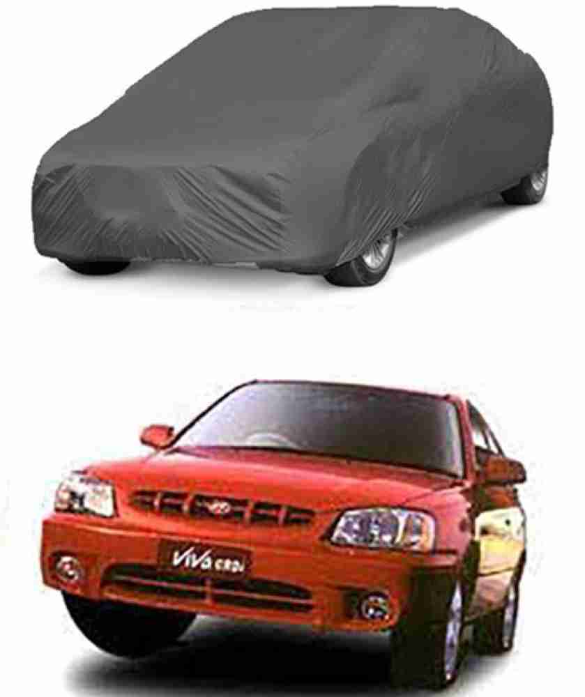 Toy Ville Car Cover For Hyundai Accent Viva Without Mirror Pockets Price in India Buy Toy Ville Car Cover For Hyundai Accent Viva Without Mirror Pockets online at Flipkart