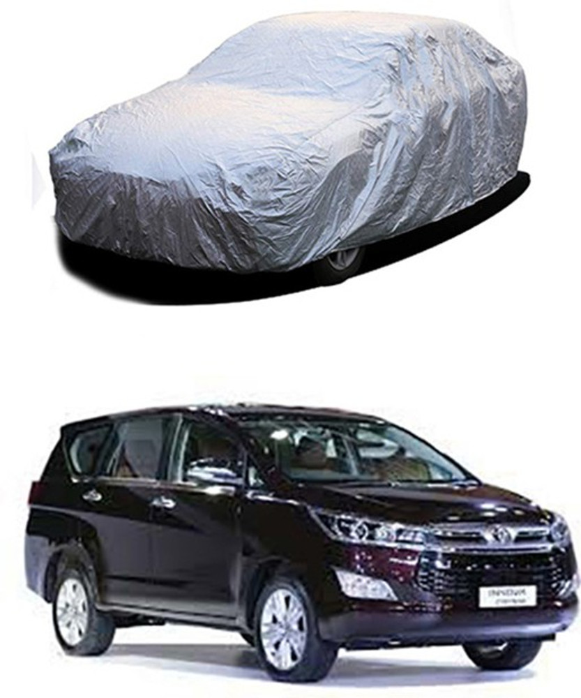 Utkarsh Car Cover For Toyota Innova Crysta Without Mirror Pockets