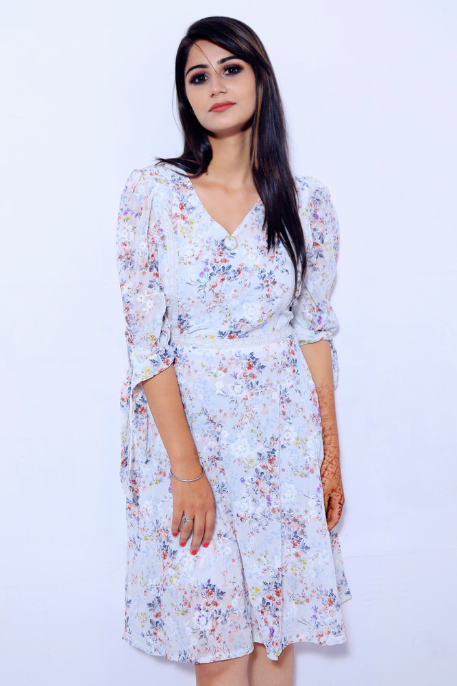 BHS Women Shift White Dress Buy BHS Women Shift White Dress Online at Best Prices in India Flipkart