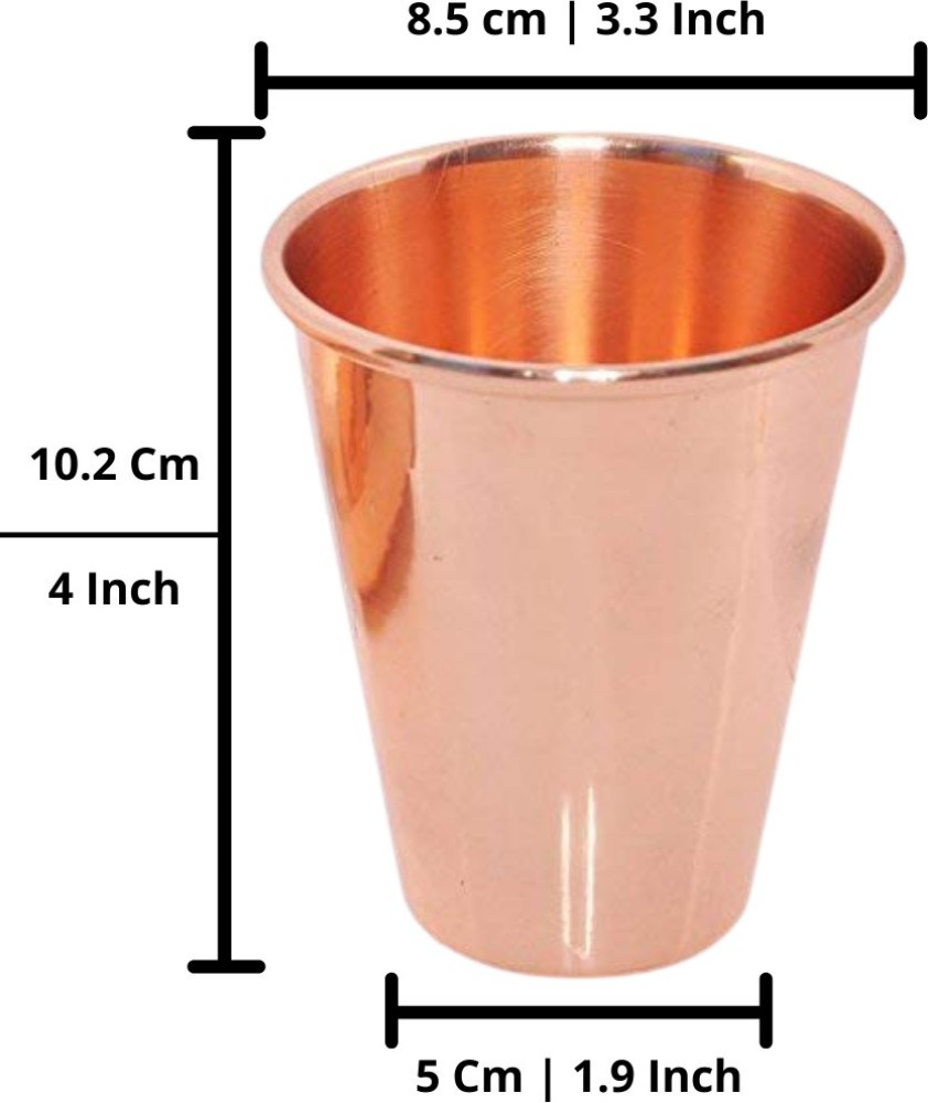 Copper Glass set of 2 –
