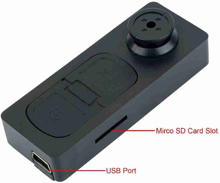 Ayzel Mini Secret Button DVR Small Portable camera 720p HD Audio