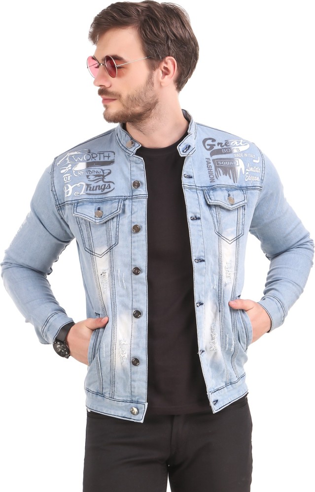 Denim jacket for shop men under 500