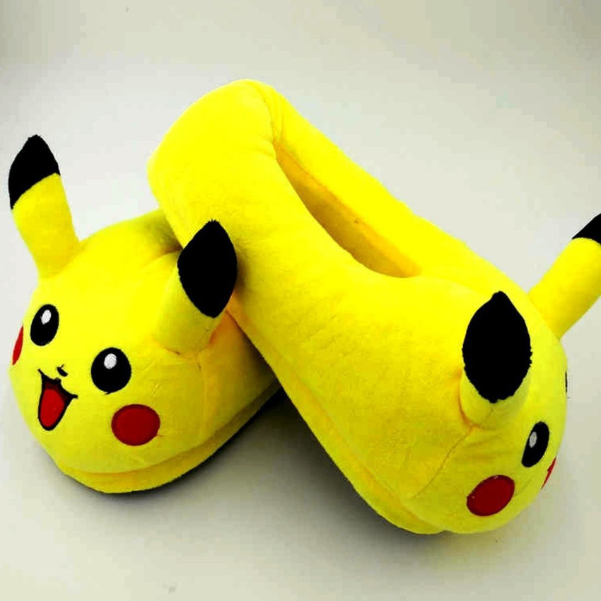 Kids pikachu slippers hotsell