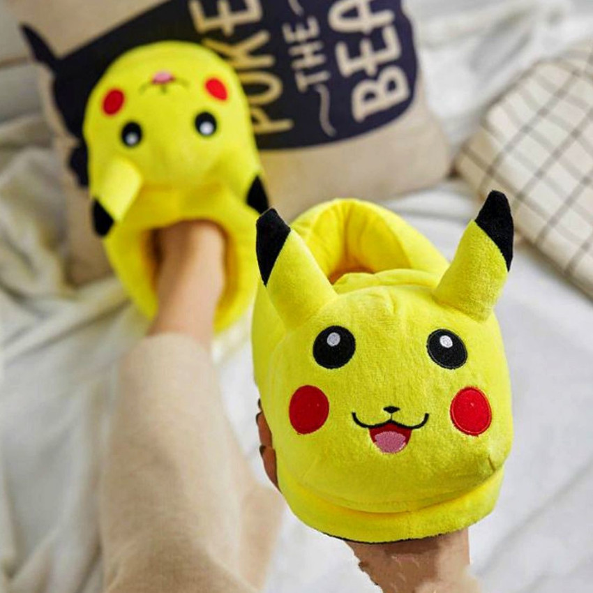 Boys pikachu slippers store