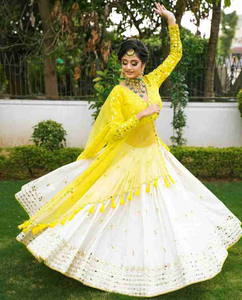 Veniz Enterprise Leheriya Semi Stitched Lehenga Choli