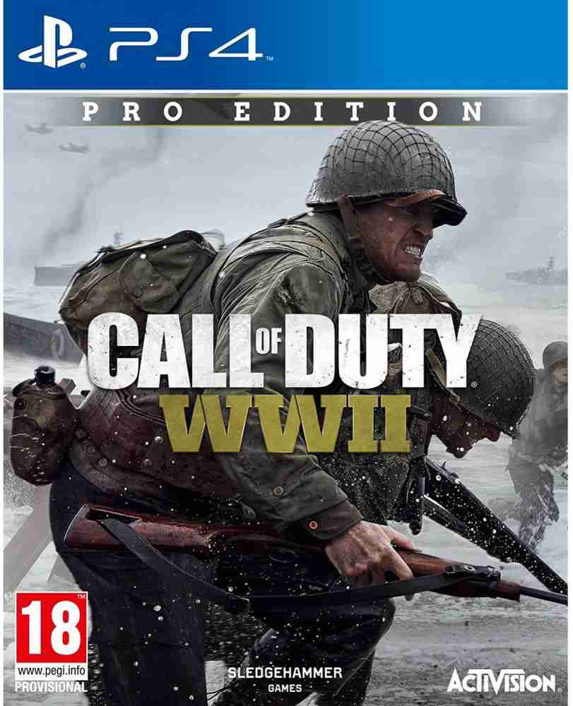 Call of Duty: WWII / WW2 / World War 2 Pro Edition PS4 (2017) Price India - Buy Call of Duty: WWII / WW2 / World War Pro Edition PS4 (2017) online at Flipkart.com