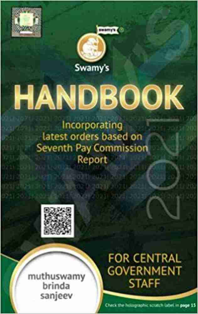 Swamy's Handbook 2022 Review Swamy's Handbook Central