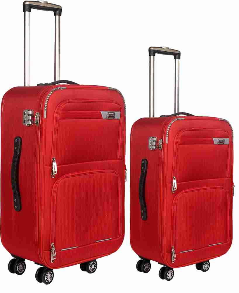 ABRAJ Travel Luggage Suitcase Set of 4 - Trolley Bag, Carry On Hand Cabin Luggage  Bag - Lightweight