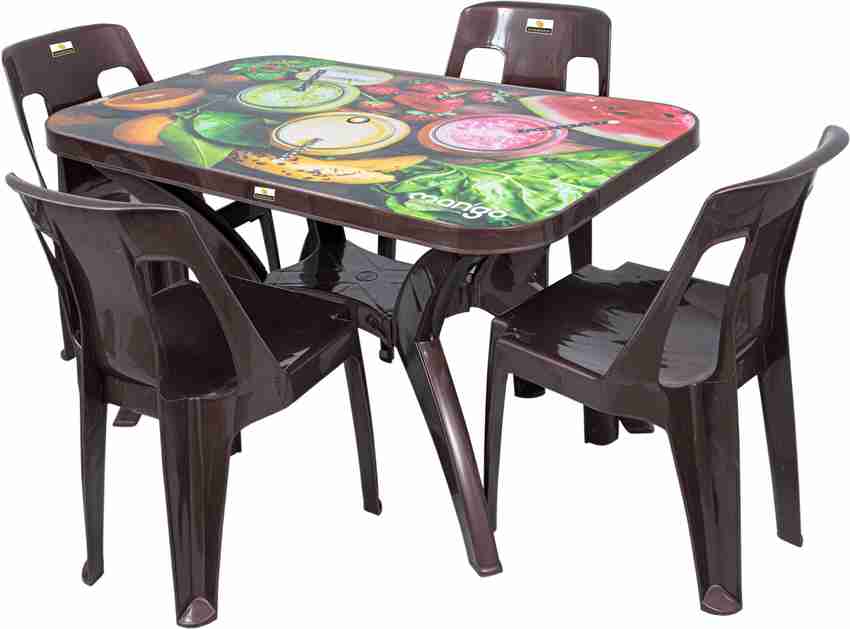 Plastic dining table price clearance flipkart