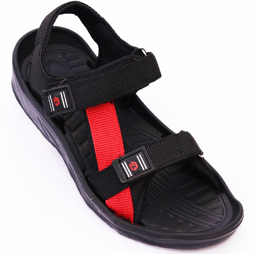 Bata Men Black Red Sandals Buy Bata Men Black Red Sandals