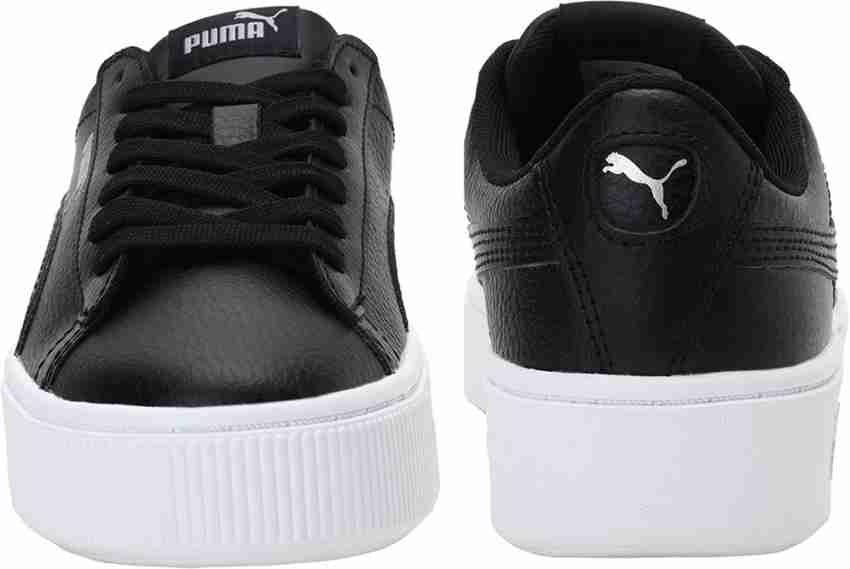 Puma vikky stacked discount zwart