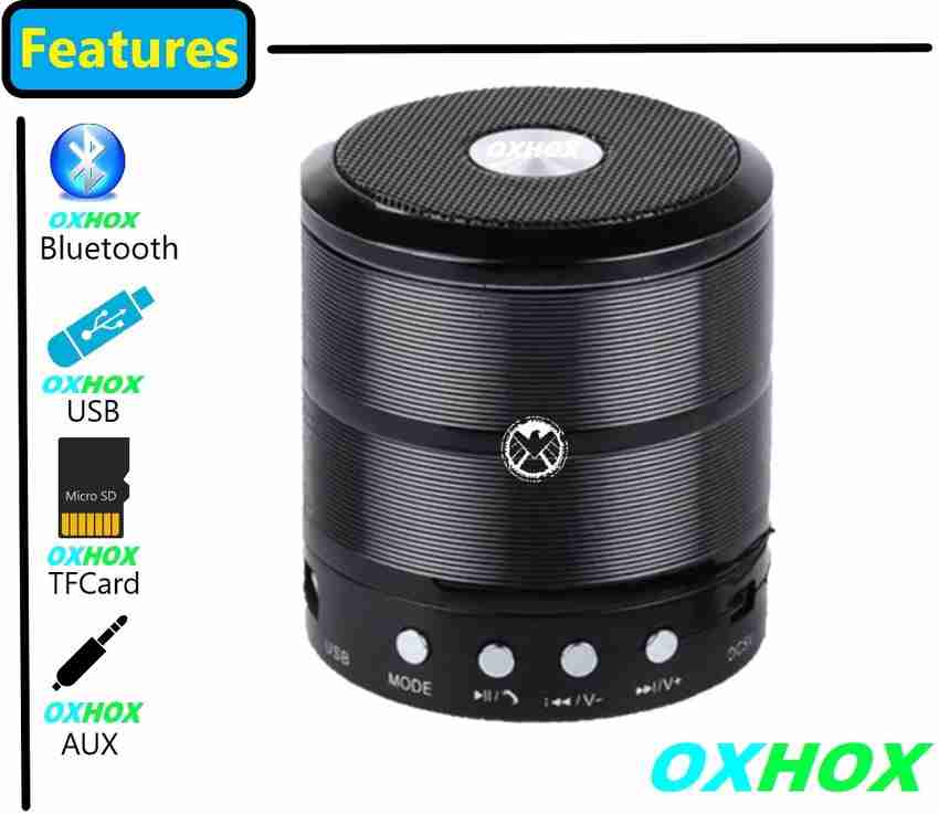 Buy Oxhox Metalic Landmines Wireless With USB Connect 5 W Bluetooth Speaker Online from Flipkart