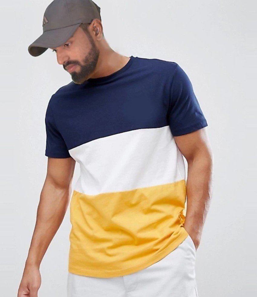 Buy Color Block T Shirts Online in India at Best Price