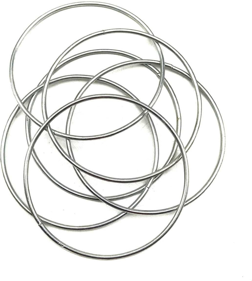 Satyam Kraft 6 pcs Metal Ring for Dream Catcher Making for Craft