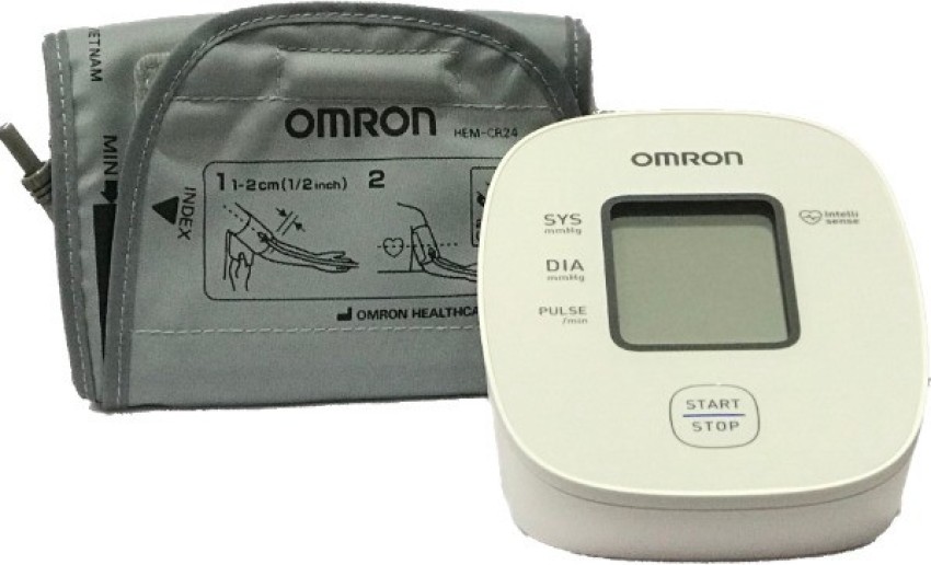 Omron HEM 7121J Fully Automatic Digital Blood Pressure Monitor with  Intellisense Technology & Cuff Wrapping Guide for Most Accurate Measurement  (White) – Hope Surgicals