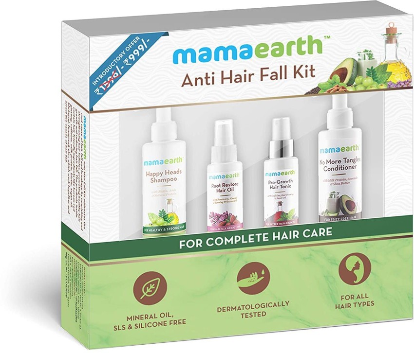 Mamaearth anti hair sales fall kit price