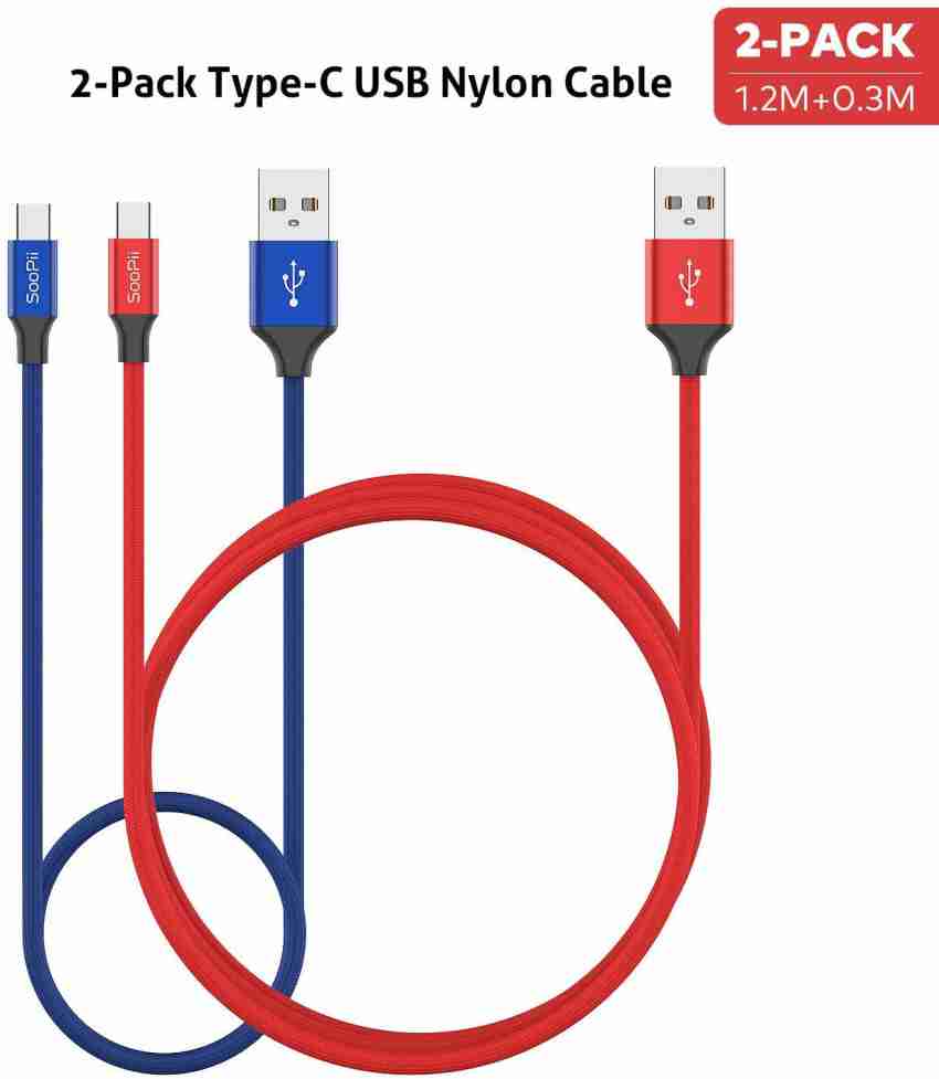 Soopii USB Type C Cable 3 m Premium TPE 3 meter USB C Type