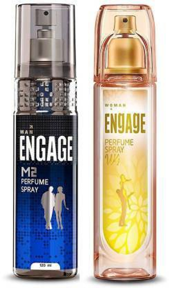 Engage M2 Perfume For Men W4 Perfume for Women Perfume