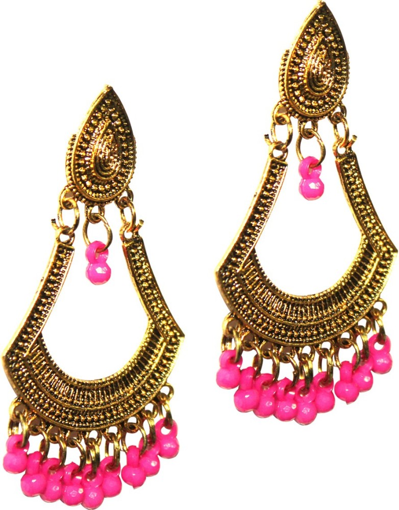 Pink traditional clearance earrings