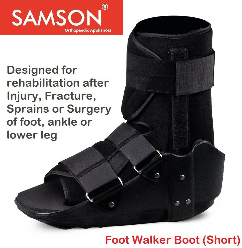 Short Air Cast Walking Boot Metatarsal Fractures, Broken