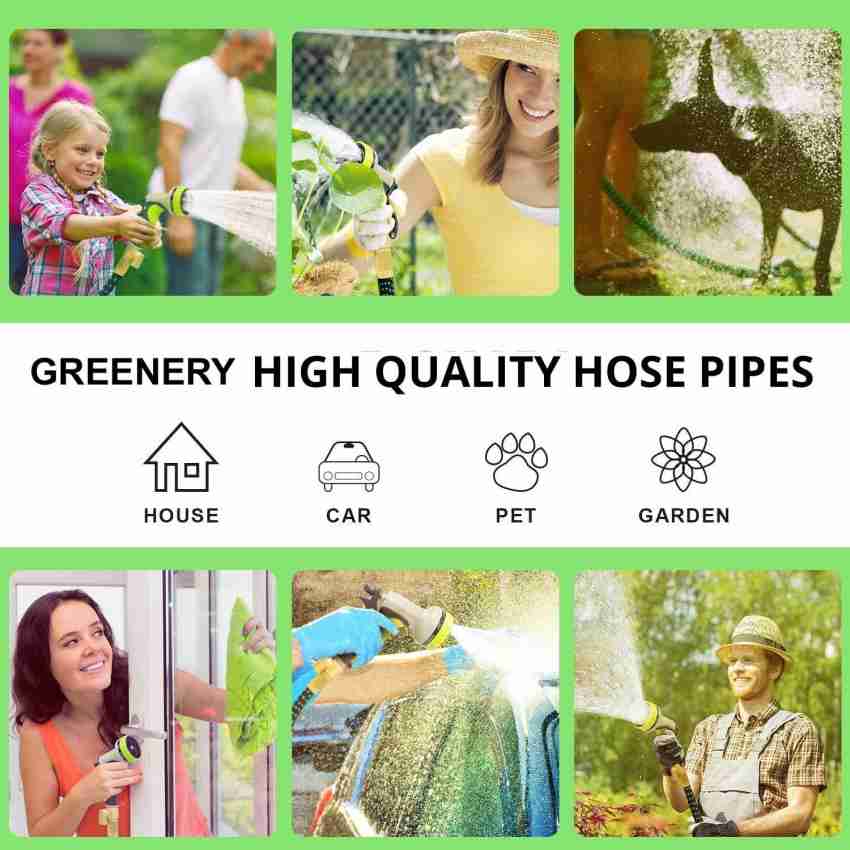 Greenery G30 30mtr premium(0.5 diameter) Hose Pipe Price in India