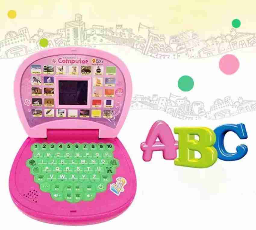 SVE Educational Pink Learning Laptop for Kids with LED Display, Alphabet  ABC and 123 Number Learning Computer for Kids Price in India - Buy SVE  Educational Pink Learning Laptop for Kids with